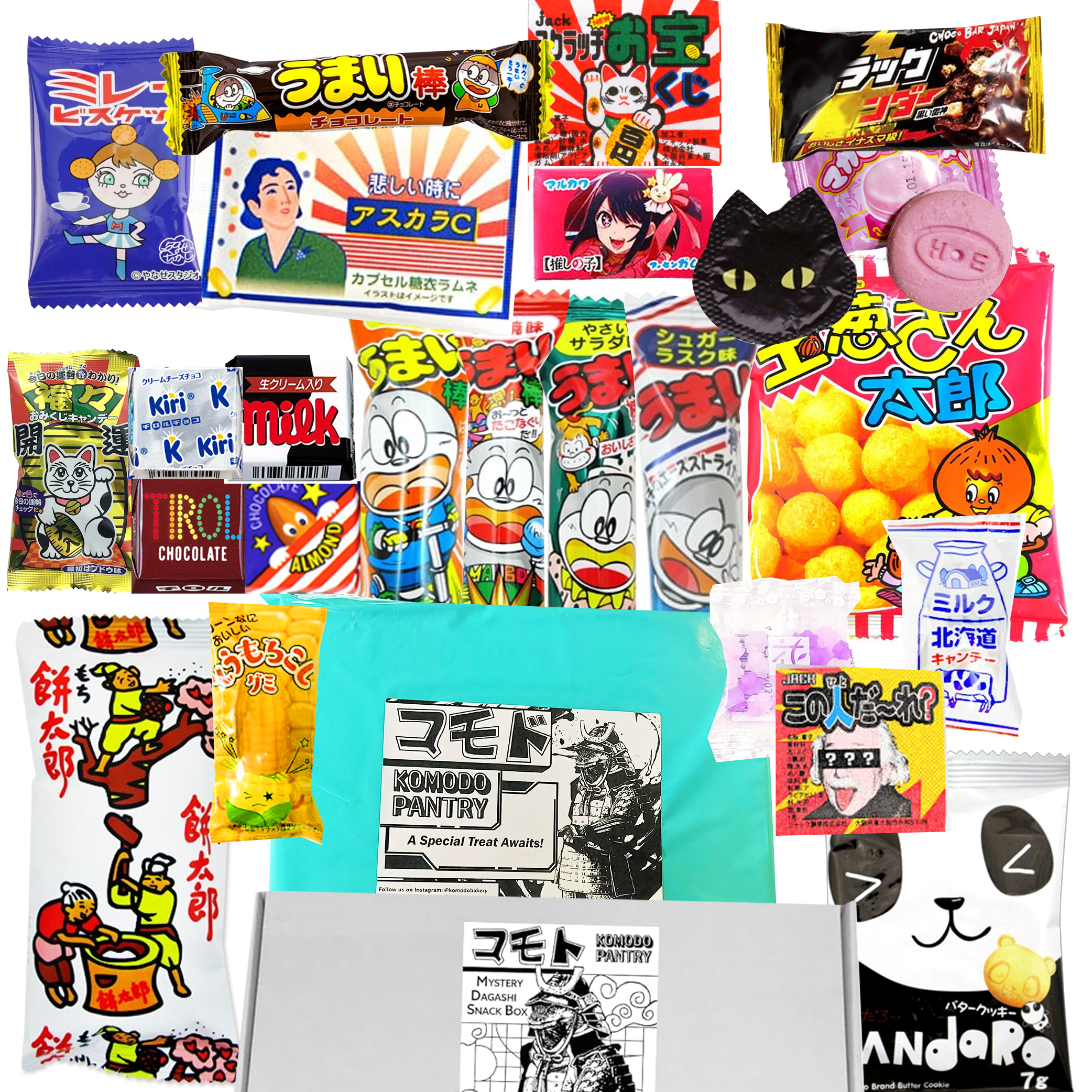 25pc Komodo Pantry Mystery Snack Box