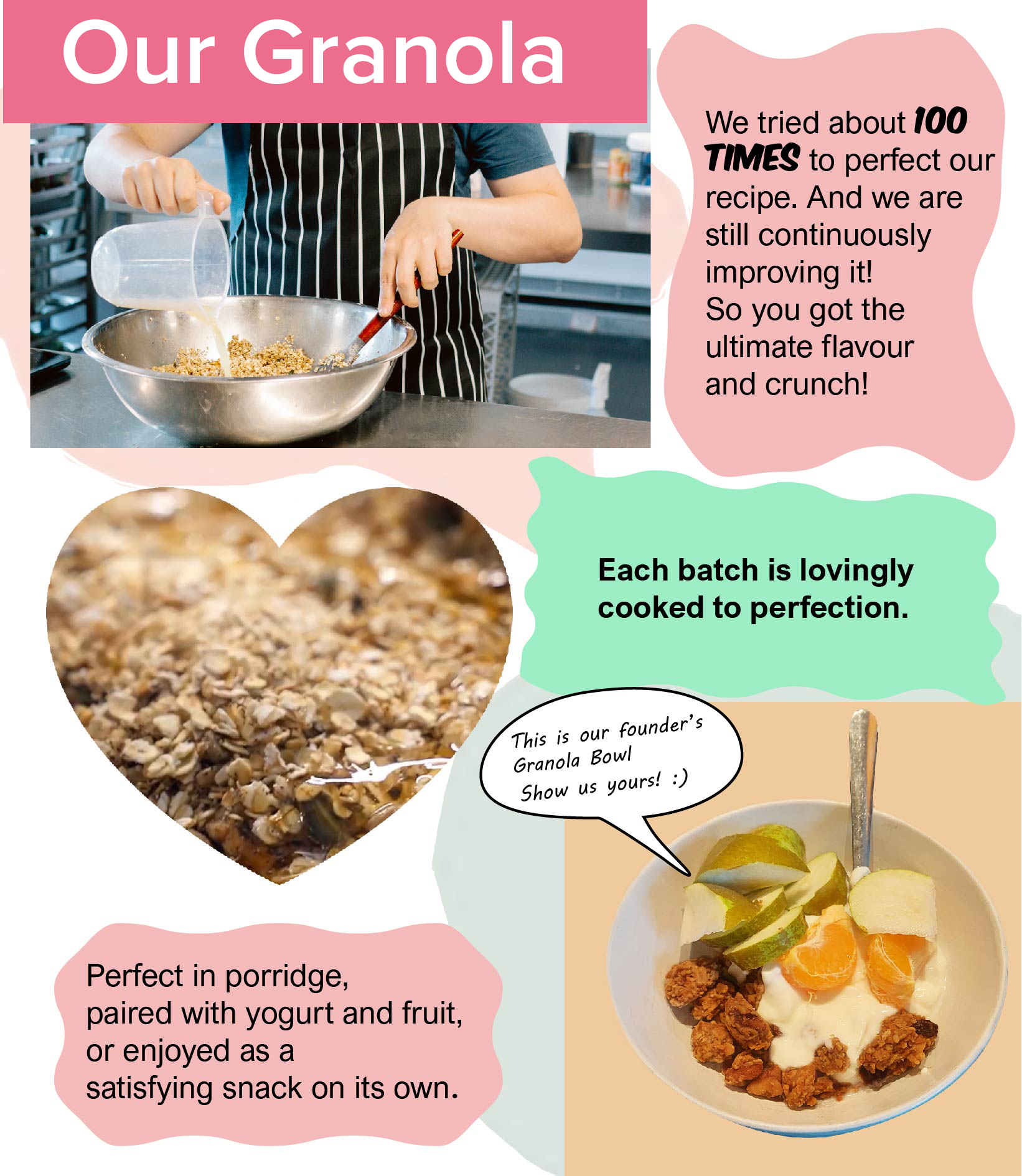 Komodo Chocolate and Cranberry Granola